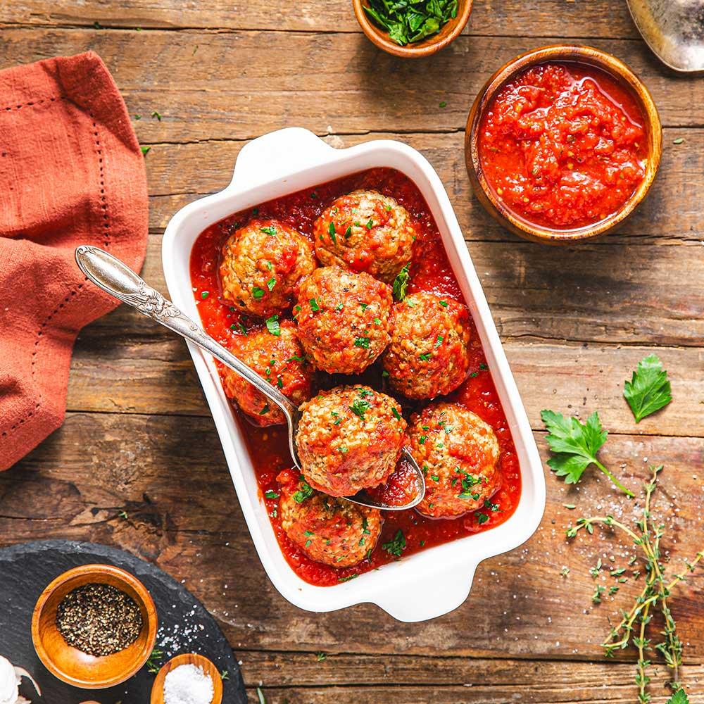 Meatballs & Tomato Sugo - WECO Hospitality