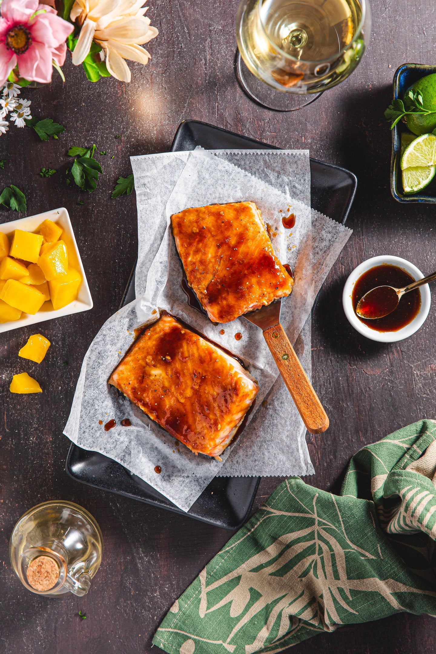 Mango-Glazed Salmon - WECO Hospitality