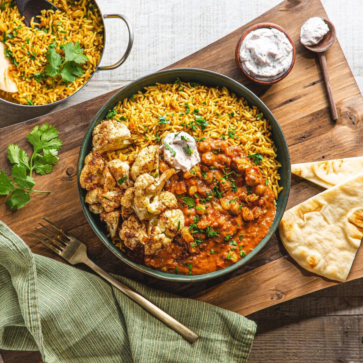 Chickpea Tikka Masala for two - WECO Hospitality