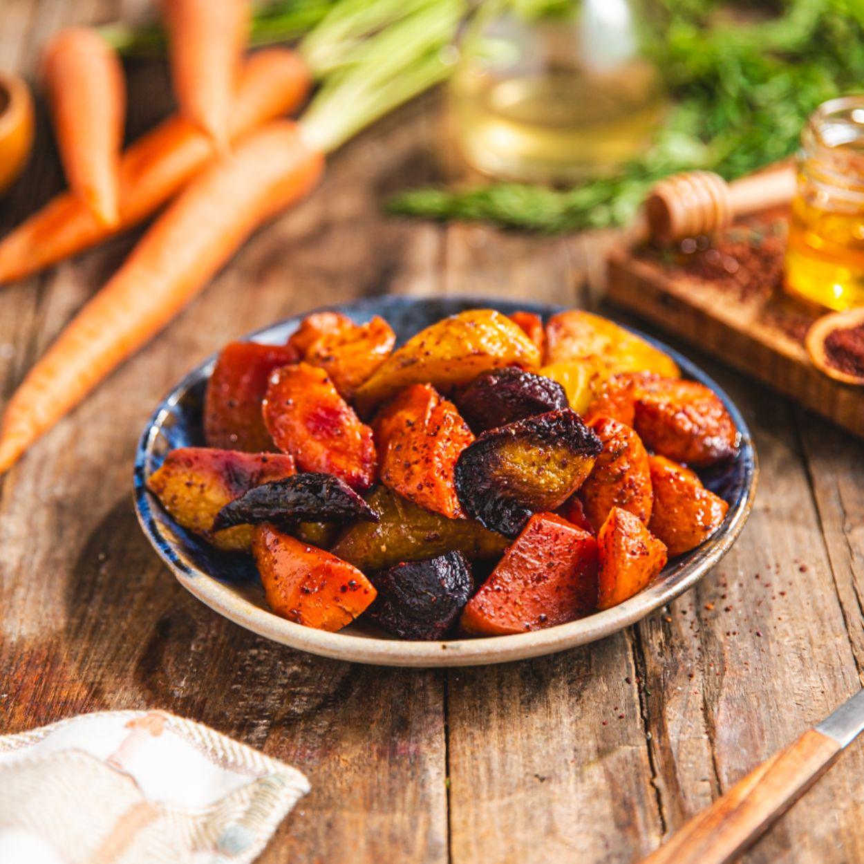 Roasted Carrots with Honey & Sumac - WECO Hospitality