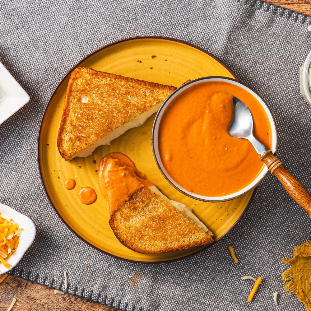 Kids' Grilled Cheese & Tomato Soup