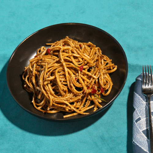 Lo Mein Noodle Salad with Sesame - WECO Hospitality