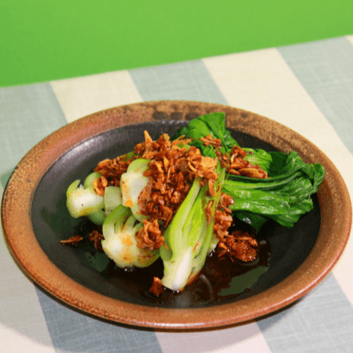 Bok Choy & Chili Garlic Vinaigrette - WECO Hospitality