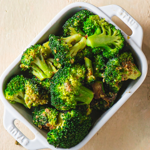 Broccoli with Paprika & Garlic Confit