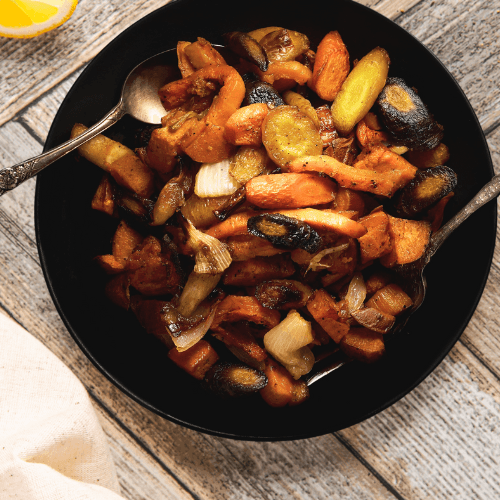 Rainbow Roasted Carrots - WECO Hospitality