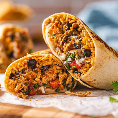 (Roll-Your-Own) Chicken Burrito