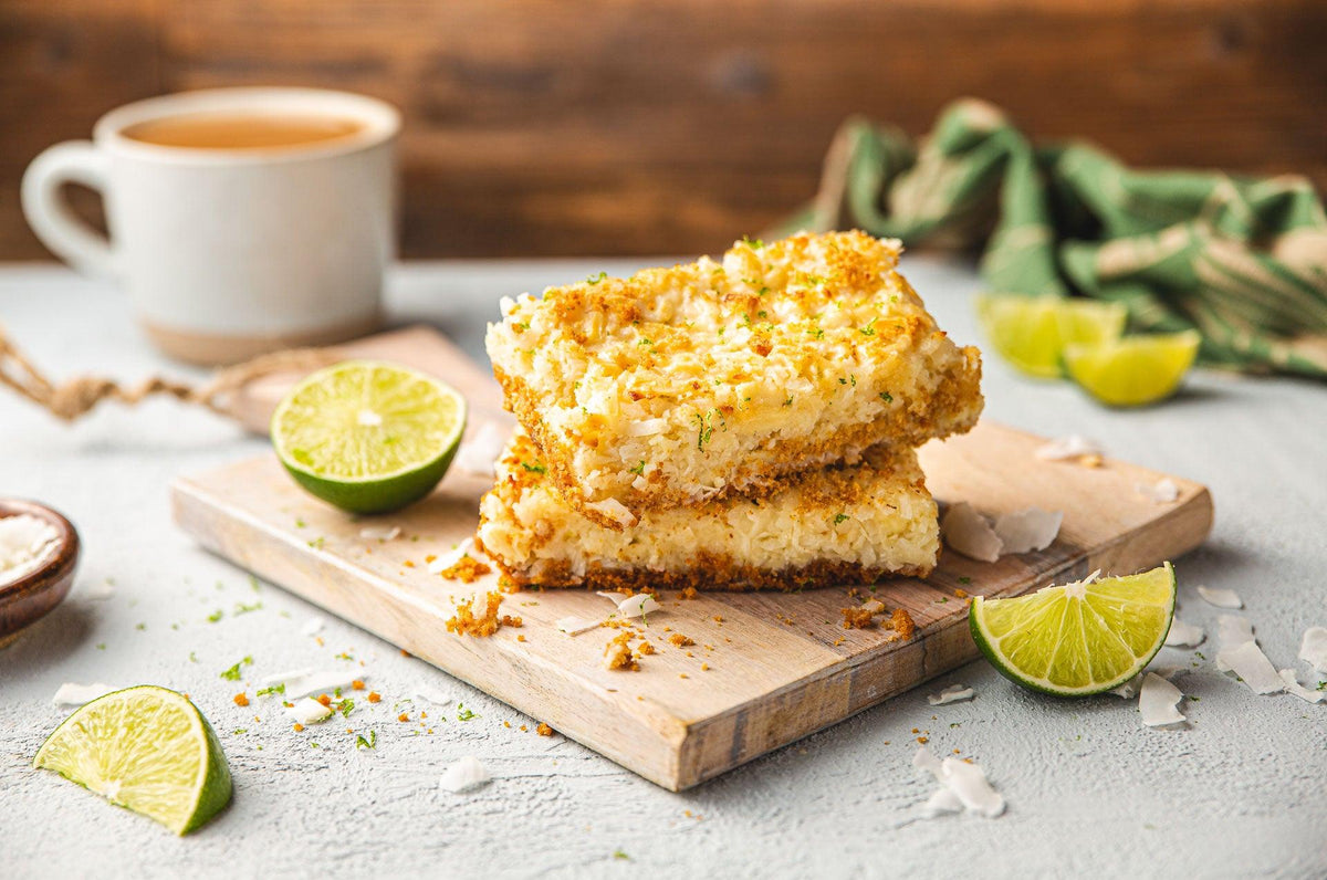 Coconut Lime Cookie Bars - WECO Hospitality