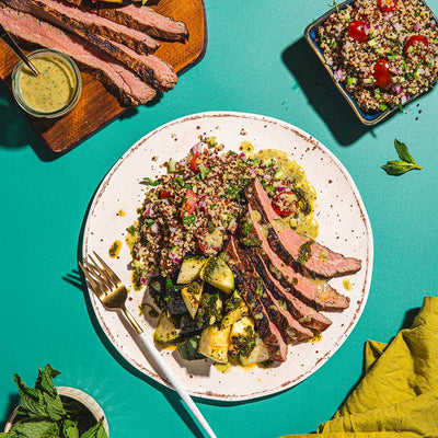 New! Flank Steak with Chimichurri