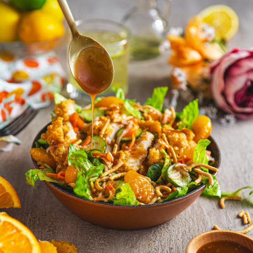 Crispy Chicken & Sesame Salad for Two