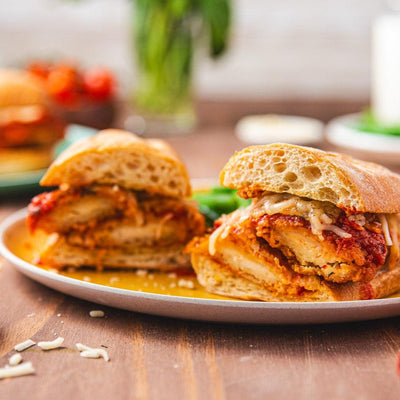 Kids' Chicken Parm Sandos - WECO Hospitality