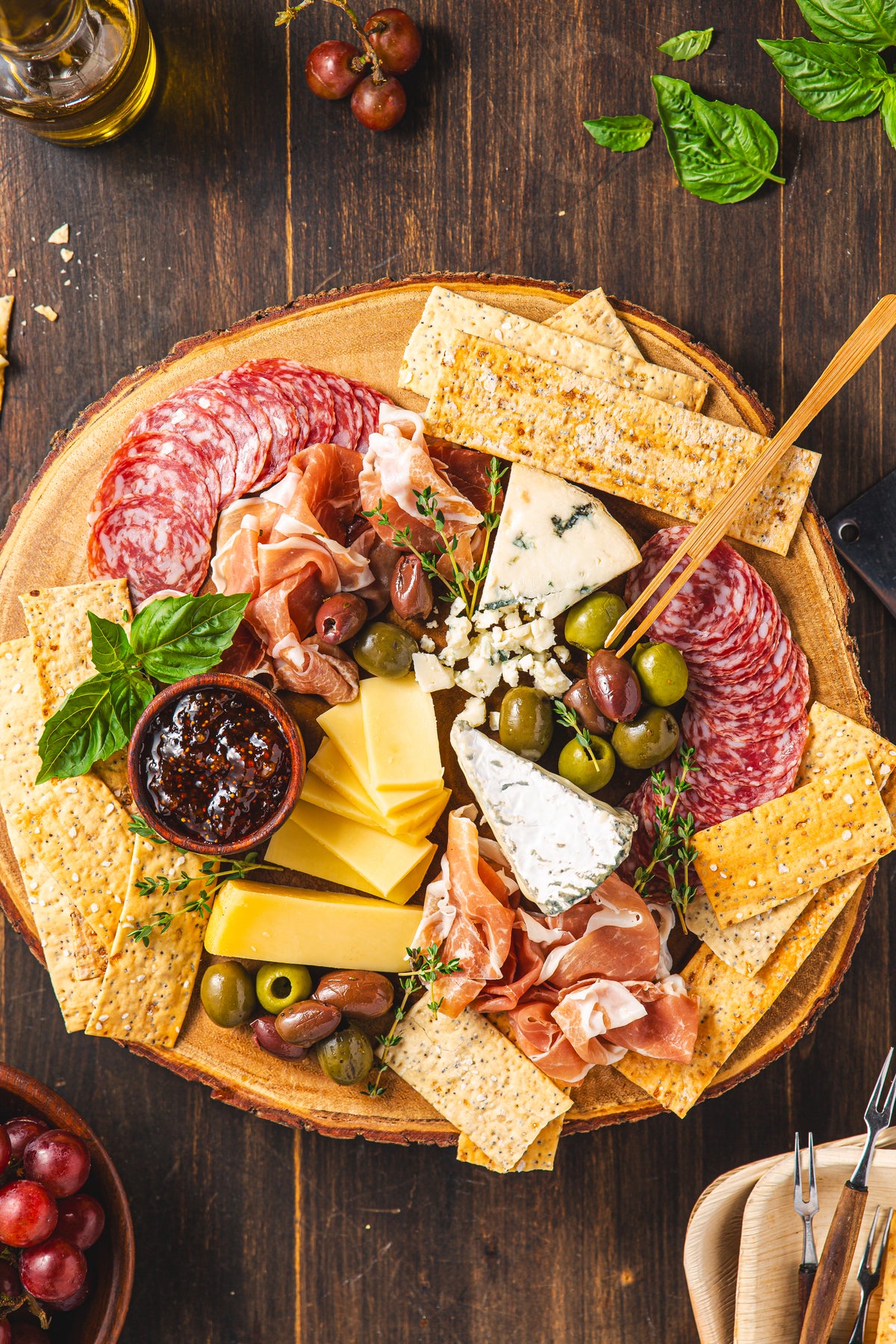 Red, White + Blue Charcuterie Board!