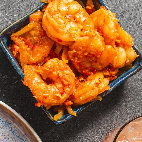 Sekali's Malaysian-Spiced Shrimp - WECO Hospitality