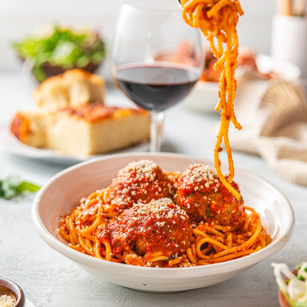 Spaghetti & Meatballs for Two