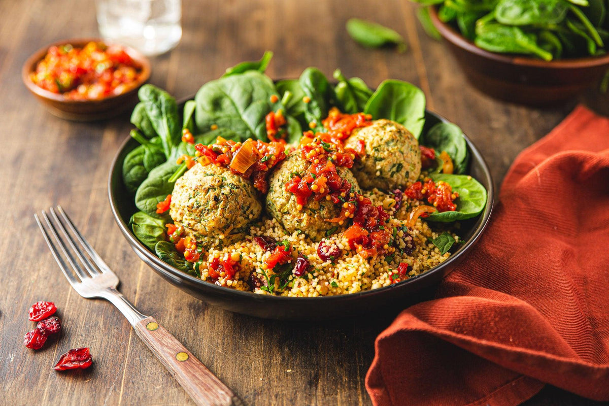 Turkey Meatballs & Couscous - WECO Hospitality