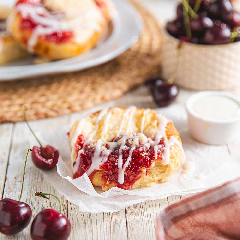 Union Square Donuts' Cherry Danish - WECO Hospitality