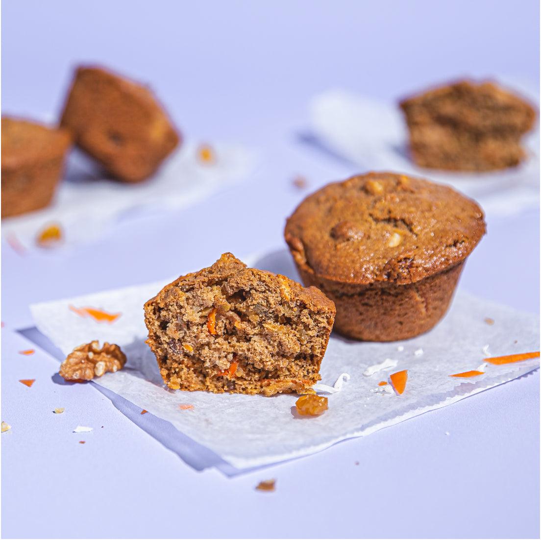 Walnut & Raisin Morning Glory Muffins - WECO Hospitality